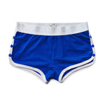 Side Button Boxer Shorts Modern Undies Blue 28-31in (68-78cm) 