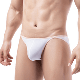 4 Pack Stunner Trimmed Bikini Modern Undies White 26-29in (66-73cm) 4pcs