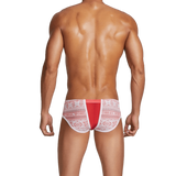 Winter Wonderland Briefs Modern Undies Red 28-30in (73-79cm) 