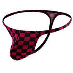 3 Pack Classic Checkered G-String Modern Undies   