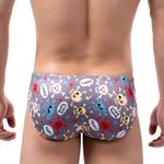 4 Pack Skull and Bones Briefs Modern Undies   