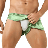 Silky Jockstrap Shorts Modern Undies Light Green 27-30in (68-74cm) 