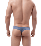 Apex Contrast Thong Modern Undies Blue 27-30in (68-75cm) 