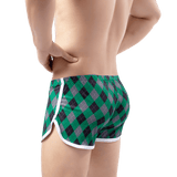 Plaid Shorts Modern Undies Green 26-29in (66-73cm) 