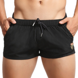 Extra Short Swim Shorts Modern Undies Black 26-29in (66-75cm) 