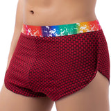 Honeycomb Shorts Modern Undies red 28-30in (70-78cm) 