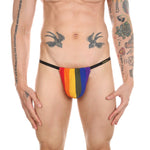 Ribbed Striped Sport G-String Modern Undies   