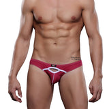 4 Pack Exposed Mesh Briefs Modern Undies Red 26-30in (64-76cm) 4pcs