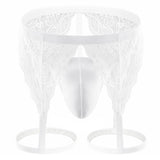 Whisper Lace Garter G-String Modern Undies   