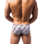 Champion Graphic Swim Briefs Modern Undies   