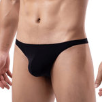 Essential Slip Thong Modern Undies Black 25-28in (66-72cm) 