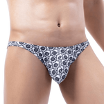 Black Button Briefs Modern Undies 26-29in (66-73cm)  