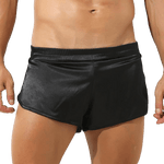 Silky Jockstrap Shorts Modern Undies Black 27-30in (68-74cm) 