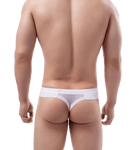 Apex Contrast Thong Modern Undies White 27-30in (68-75cm) 