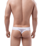 Apex Contrast Thong Modern Undies White 27-30in (68-75cm) 