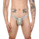 Sheer Jungle Thong Modern Undies   