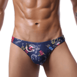5 Pack Eclectic Graphic Thong Modern Undies Eclectic Navy 26-29in (66-73cm) 5pcs