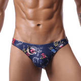 5 Pack Eclectic Graphic Thong Modern Undies Eclectic Navy 26-29in (66-73cm) 5pcs