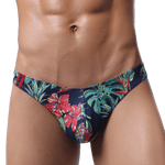 Eclectic Graphic Thong Modern Undies Fruity Navy 35-38in (90-96cm) 