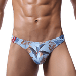 Eclectic Graphic Thong Modern Undies Tropical Blue 26-29in (66-73cm) 