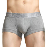 Cozy Pouched Cotton Trunks Modern Undies Gray 28-30in (73-79cm) 