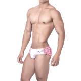 Blossom Swim Briefs Modern Undies White 28-30in (68-78cm) 