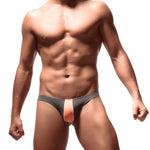 Racer Flex Tech Bikini Briefs Modern Undies Gray 26-29in (66-75cm) 