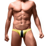 Racer Flex Tech Bikini Briefs Modern Undies Yellow 30-33in (75-84cm) 