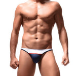 Flex Tech Chromatic Thong Modern Undies White Navy 37-41in (92-104cm) 
