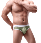 4 Pack Crisscross Briefs Modern Undies Green 26-29in (66-75cm) 4pcs