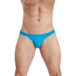 Seductive Sheer Bikini Briefs Modern Undies Blue 35-37in (89-95cm) 