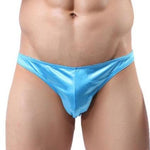 5 Pack Sheen Bikini Briefs Modern Undies Blue 33-37in (86-96cm) 