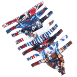 5 Pack Designer Slip Thong Modern Undies Mix 26-29in (66-75cm) 