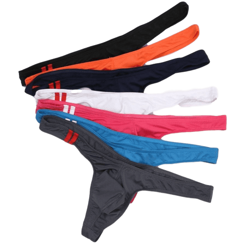 5 Pack Athletic Micro Thong Modern Undies Mix 32-34in (84-90cm) 