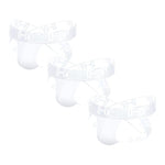 3 Pack Industrial Cross Strap Modern Undies White 30-32in (76-81cm) 3pcs