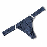 5 Pack Everyday Fashion Thong Modern Undies Navy Blue 26-29in (66-75cm) 5pcs