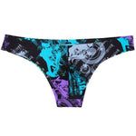 4 Pack Silky Graphic Slim Briefs Modern Undies   