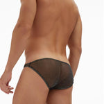5 Pack Scandalous Bikini Briefs Modern Undies Black 26-29in (66-73cm) 5pcs
