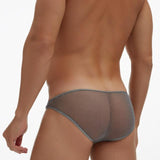 5 Pack Scandalous Bikini Briefs Modern Undies Gray 35-38in (90-96cm) 5pcs