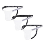 3 Pack Vogue G-String Modern Undies White 30-33in (76-83cm) 3PCS