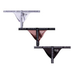 3 Pack Vogue G-String Modern Undies Mix 35-38in (89-97cm) 3PCS