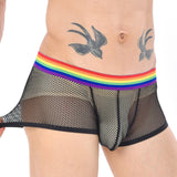 Taboo Mesh Trunks Modern Undies rainbow black 26-28in (68-72cm) 