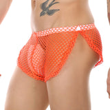 Extreme Fishnet Button Shorts Modern Undies   