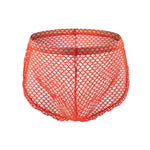 Extreme Fishnet Button Shorts Modern Undies   