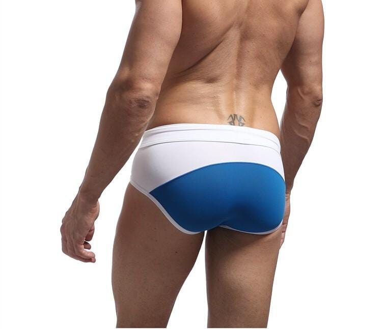 Designer Bikini-Brief Style Swimsuit with Bulge-Enhancing Front Pouch – Modern  Undies